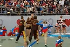 На Красной площади проходит торжественная церемония открытия Дня города