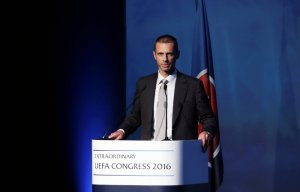 Президентом УЕФА стал словенец Александер Чеферин