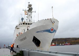 Гидрографическим судном Северного флота «Горизонт» в Енисейском заливе обнаружены два новых острова