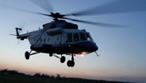 МЧС подтверждает крушение вертолета Ми-8 в Подмосковье