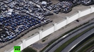 Во Франции началось строительство «Великой стены Кале» с целью защиты от мигрантов