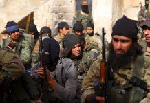 Терпение закончилось. Захватив в ходе турецкой операции сирийский город Азаз террористы Ахрар-аш-Шам, ранее выдававших себя за бойцов демократической оппозиции, сорвали флаг ССА