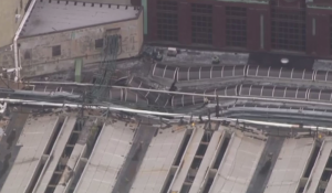 Крушение поезда в Нью-Джерси.