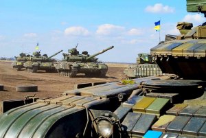 Перед встречей «нормандской четверки» Украина перебросила к линии фронта «Грады», танки и тяжелую артиллерию