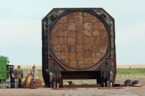 Появилось первое изображение тяжелой ракеты "Сармат"