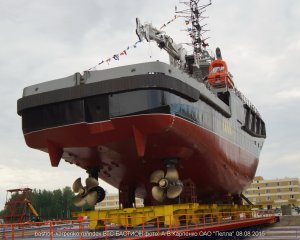 Спасательный буксир нового поколения для ВМФ спустят на воду в Петербурге