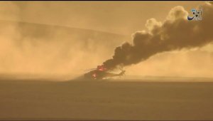 Под Пальмирой вчера вечером ВКС РФ потеряли вертолет Ми-35