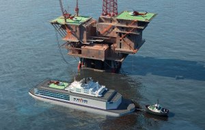 Китай начал сооружение первой в стране плавучей атомной станции