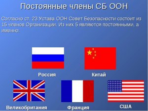 США и Россия выступили против ограничения права вето в ООН