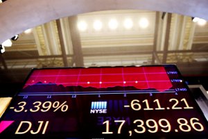 Dow Jones рухнул до уровня 11 сентября 2001-го на фоне новостей о победе Трампа
