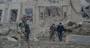 Атаку террористов на консульство Германии в Мазари-Шарифе отбили грузинские военные, утверждают в Тбилиси