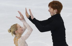 Россияне Тарасова и Морозов заняли второе место на Гран-при Франции