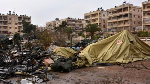 Президент наградил орденами Мужества военнослужащих и гражданский персонал Вооруженных Сил Российской Федерации.