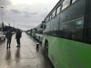 Боевиков из Алеппо вывезут на автобусах по поручению Путина