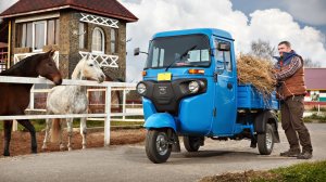 В России будут продавать индийский грузовой трицикл
