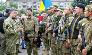 Порошенко: Донбасс будет возвращён только дипломатическим путём