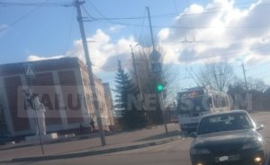 В Калуге остановились почти все троллейбусы и отключены светофоры