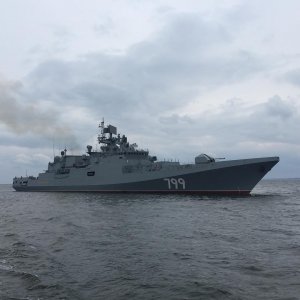Фрегат «Адмирал Макаров» открыл огонь новейшими ракетами на Балтике