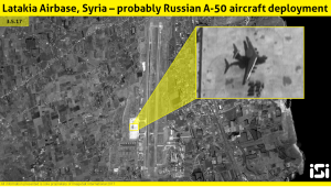 СМИ опубликовали снимки замеченного на авиабазе в Сирии российского А-50