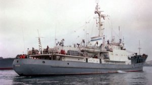 [не сегодняшняя] Российский корабль-разведчик «Лиман» могли потопить намеренно