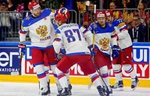 Сборная России крупно обыграла команду Германии на ЧМ по хоккею( Встреча завершилась со счетом 6:3 в пользу российской команды)