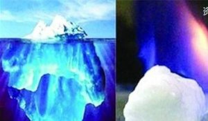 В Китае впервые сумели добыть «горючий лёд» со дна моря