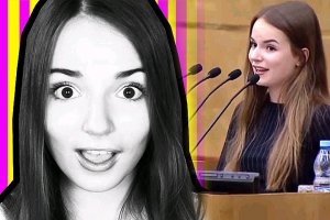 19-летняя звезда интернета Саша Спилберг объяснила политикам, как правильно общаться в Сети (Девушка пришла в Госдуму обсудить законопроект «О Молодежной политике»)