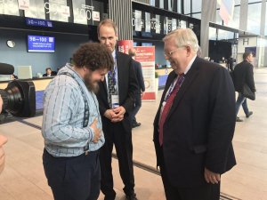 Фермер Олег Сирота на ПМЭФ-2017 поблагодарил посла США за санкции