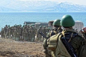 Подразделения морской пехоты Каспийской флотилии переброшены в Крым