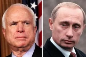 Путин – о Маккейне: На самом деле он мне немножко даже симпатичен
