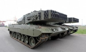 В Латвию прибыли испанские танки
