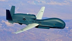 Большой разведывательный беспилотник ВВС США потерпел крушение в национальном заповеднике Инио, спровоцировав лесной пожар.