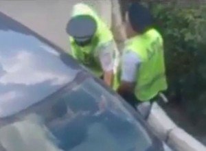 Девушка нарушила правила и "оплатила" штраф в ближайших кустах