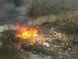 Кировские активисты ОНФ настаивают на устранении горящей свалки в водоохранной зоне реки Люльченка