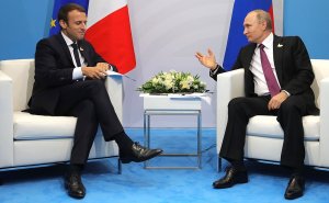 Встреча с Президентом Франции Эммануэлем Макроном