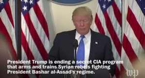 Трамп останавливает тайное вооружение сирийских повстанцев, что, вероятно, понравится России