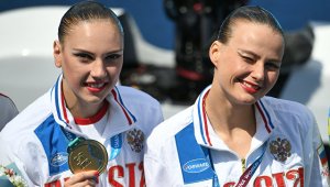 Российские синхронистки Светлана Колесниченко и Александра Пацкевич завоевали очередное «золото» на Чемпионате мира в Будапеште