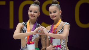 Гимнастки Арина и Дина Аверины победили на Всемирных играх в Польше