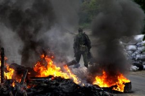 Каратели подорвались на своей же мине при обстреле ЛНР
