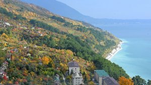 " Мы надежно гарантируем безопасность и самостоятельность Абхазии, независимость" (Путин прибыл в Абхазию в годовщину начала "пятидневной войны")