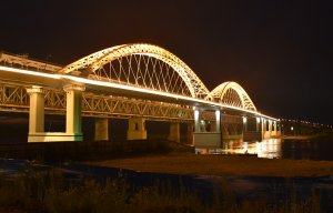 Новый мост через Волгу открыт в Нижнем Новгороде