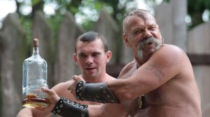 Укро-бендеровцы  братаются с запорожскими козаками: фоторепортаж из места событий