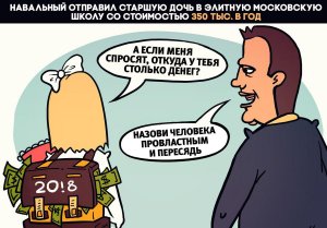 Навальный готовит дочь к поступлению в западные вузы за 700 000 рублей