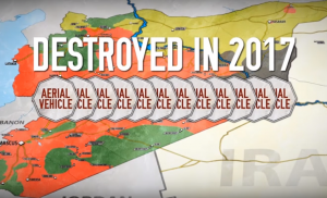 В 2017 году мобильные установки Панцирь-С уничтожили в Сирии 12 БПЛА оснащённых ракетами