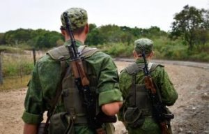 Российских пограничников атаковали боевики с территории Украины