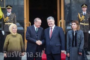 Эрдоган приехал к Порошенко