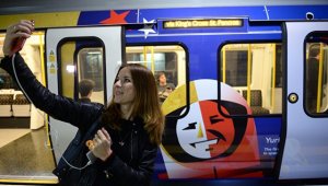 [«Туда, где я сердце оставил»] «Сердце России» в метро Лондона