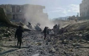В РФ назвали взорвавшуюся в Сирии бомбу с химзарядом наземной и сделанной из водопроводной трубы