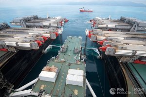 "Газпром" довел "Турецкий поток" до границы Турции