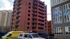 На строящемся объекте по улице Фурманова в Саранске произошло обрушение, есть жертвы